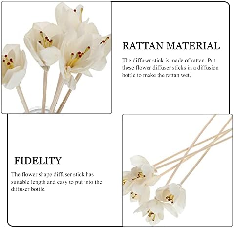 DOITOOL 5pcs Rattan Sticks for Diffusers