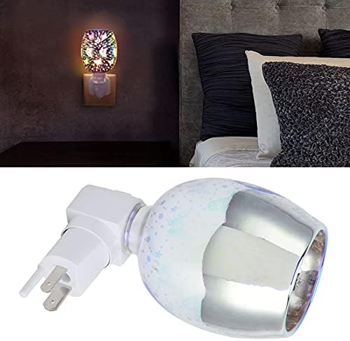 3D Plug in Wax Warmer with Night Light and Fragrance