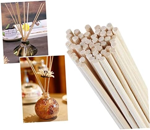 Mobestech 150PCS Rattan Aroma Diffuser Sticks for Natural Home Fragrance