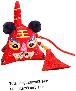 Tiger Embroidery Fragrance Sachet for Home Car Office