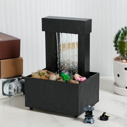 Tabletop Fountain with Light and Sound