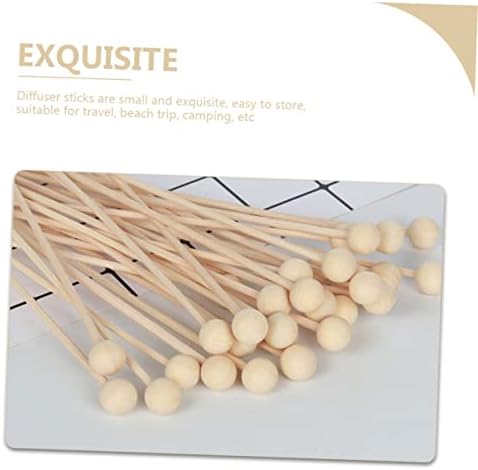 Cabilock 30Pcs Rattan Diffuser Sticks for Essential Oils
