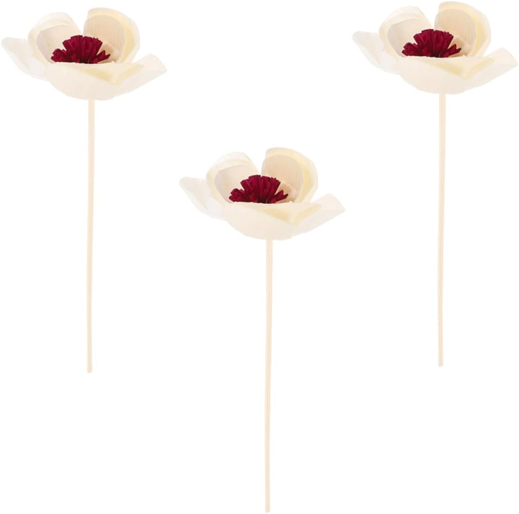 ARTIBETTER 3pcs Dried Flower Aroma Diffuser Sticks