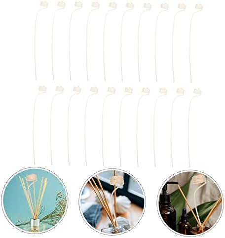 20Pcs Rattan Aroma Diffuser Sticks for Home Office and Bedroom