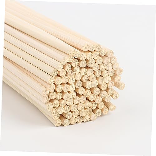 100Pcs Rattan Aroma Diffuser Sticks Portable Refill for Home Spa Meditation