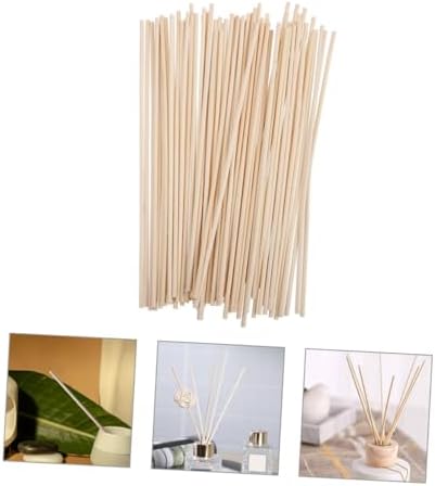 Sosoport 200Pcs Aroma Diffuser Sticks for Essential Oil and Home Fragrance