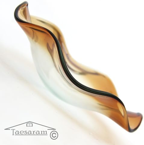 TAESARAM Wavy Wax Warmer Plate - Brown 35 Inch
