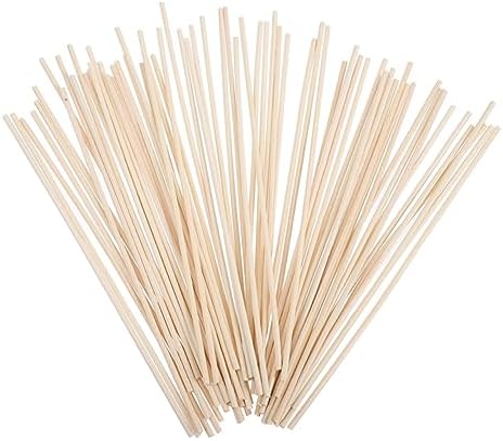 100Pcs Natural Rattan Diffuser Sticks for Aromatherapy