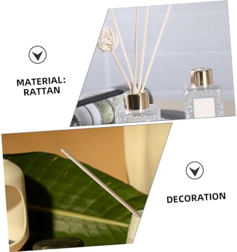 Sosoport 200Pcs Aroma Diffuser Sticks for Essential Oil and Home Fragrance