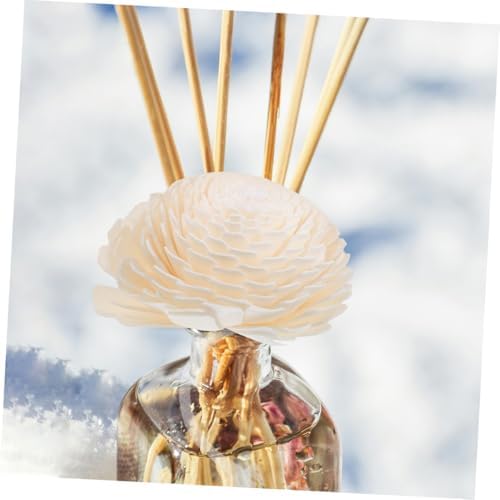 2pcs Essential Oil Diffuser Faux Flower Refill with Replacement Heads