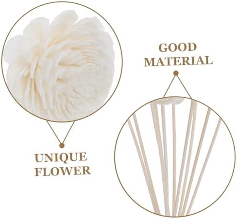 10pcs Floral Aromatherapy Diffuser Sticks for Essential Oils