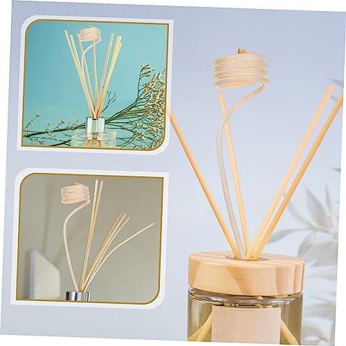 Luxshiny 20Pcs Rattan Aroma Diffuser Sticks for Home Fragrance