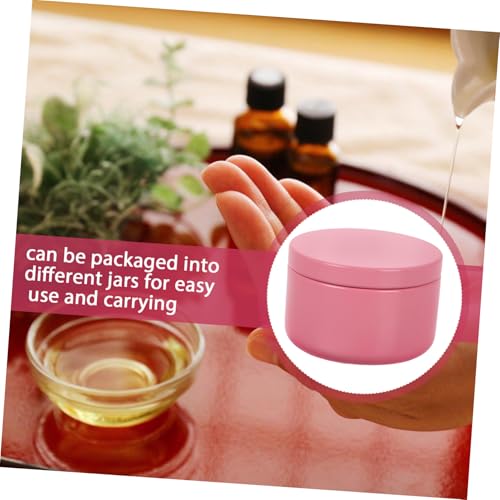 8pcs Sealed Jars with Lids for Scented Oil Storage and Organization