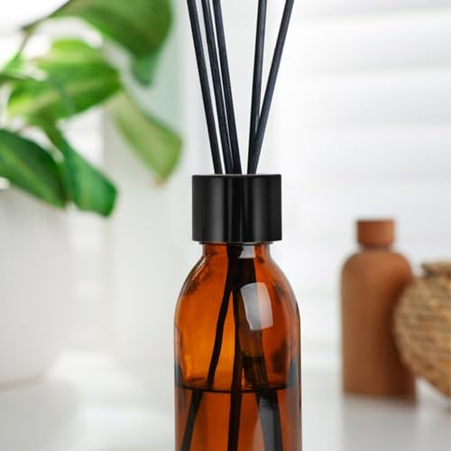 10pcs Black Reed Diffuser Bottle Caps Replacement