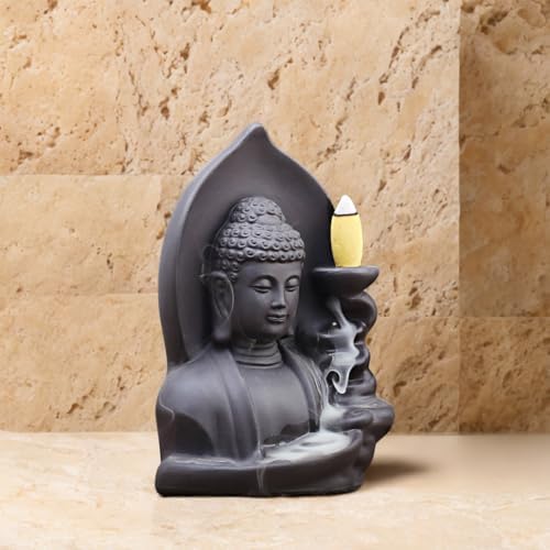 Ceramic Incense Burner with Waterfall Reflux Design