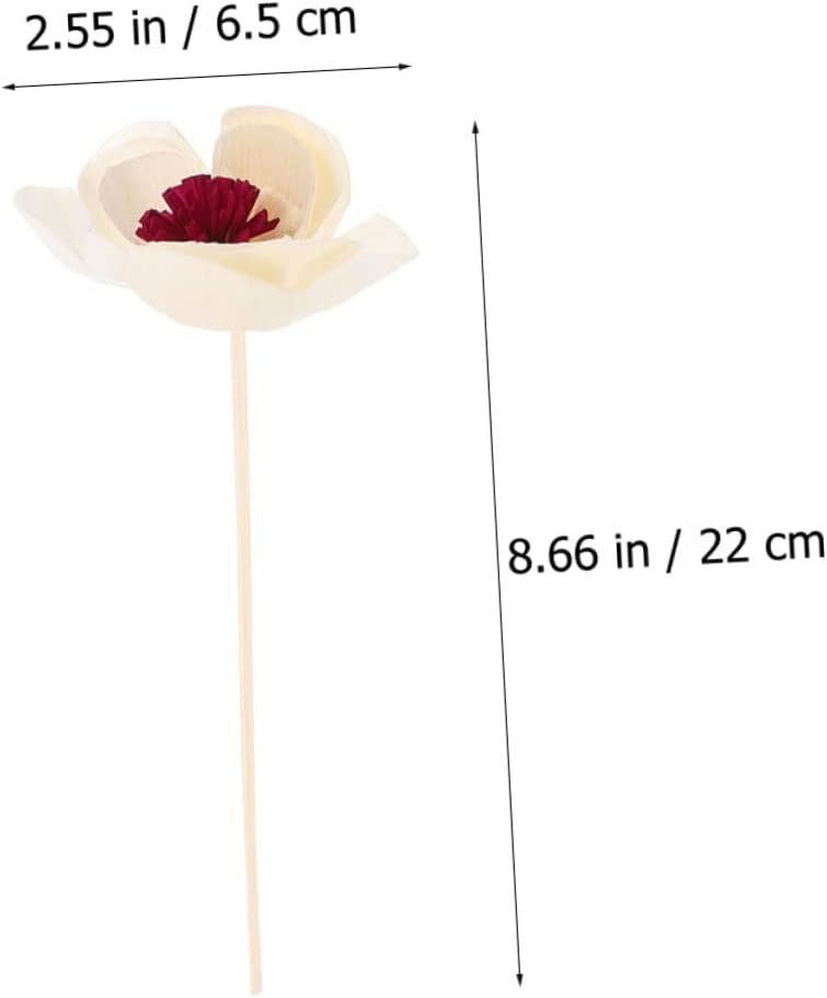 3Pcs Dried Flower Aroma Diffuser Sticks Decorative