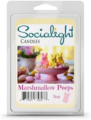 Marshmallow Peeps Scented Wax Cubes