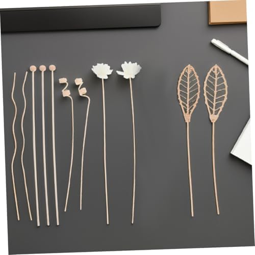 Amosfun 24Pcs Rattan Diffuser Sticks Aromatherapy