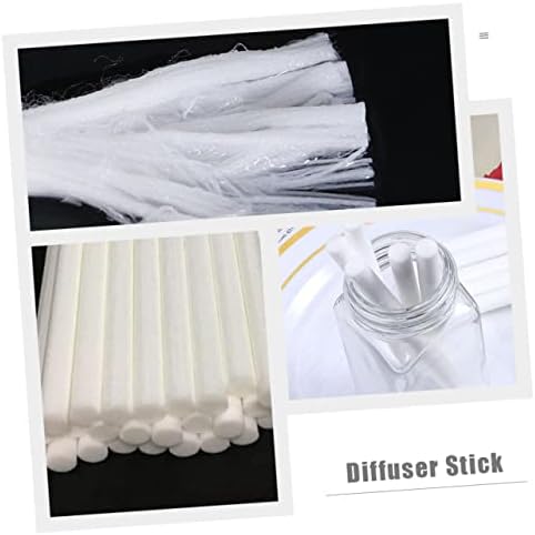Ciieeo 40pcs Essential Oil Diffuser Cotton Wands