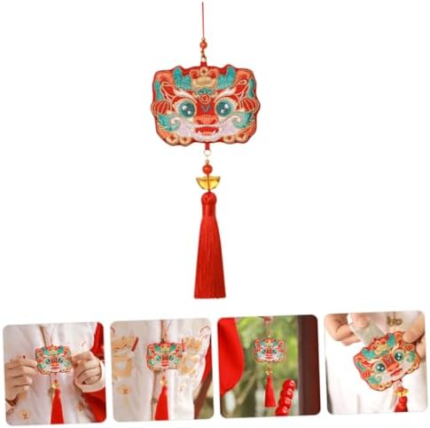 Lavender Scent Sachet Bag with Chinese Dragon Pattern for Clothing Storage