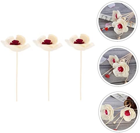 3Pcs Dried Flower Aroma Diffuser Sticks Decorative