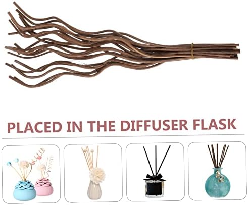Homoyoyo 40pcs Rattan Diffuser Sticks for Essential Oils