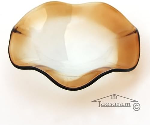 TAESARAM Wavy Wax Warmer Plate - Brown 35 Inch