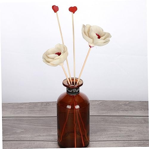 Garneck 3Pcs Dried Flower Diffuser Sticks Aromatherapy Decor