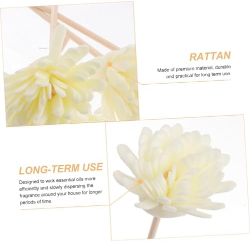 5 Set Small Chrysanthemum Scented Rattan Sticks for Diffuser Replacement
