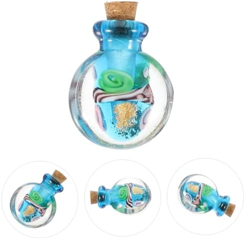 Essential Oil Diffuser Glass Bottle Pendant Necklace