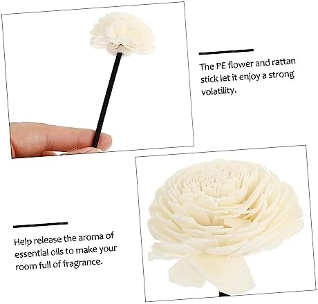 2Pcs Aroma Sticks with Flower Design for Essential Oil Diffusion