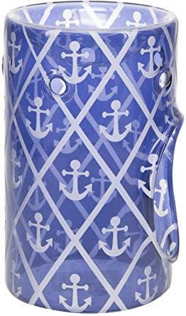 Blue Anchor Wax Warmer - Premium Glass Design