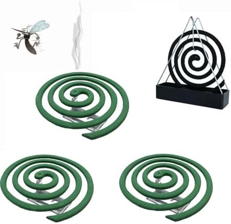 Citronella Coil 16 Pack with Hanging Tray