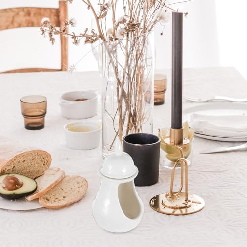Elegant Ceramic Jar Shape Incense Holder for Home Fragrance