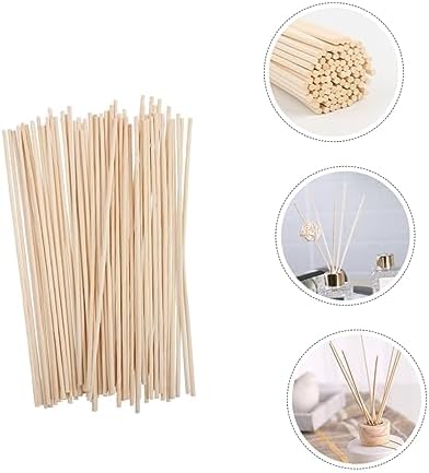 100Pcs Natural Rattan Diffuser Sticks for Aromatherapy