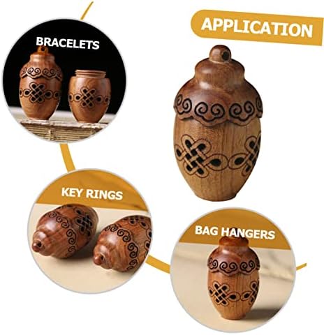 Retro Style Wooden Aroma Beads Holder Diffuser