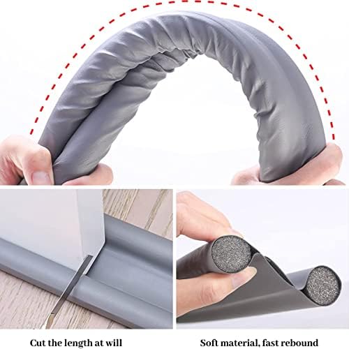 2PCS Door Draft Stopper Thermal Insulation and Dustproof