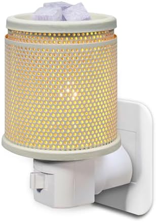 Wall Plug-in Electric Wax Melt Warmer with Double Metal Design