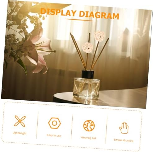 ABOOFAN Aromatherapy Rattan Ball Set for Home Decor