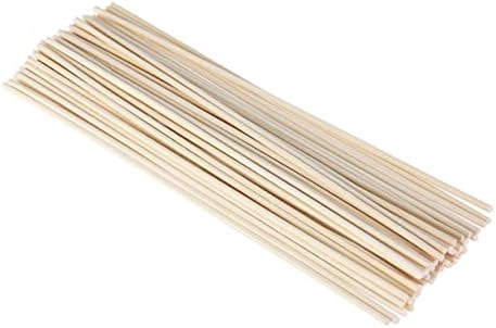 Mobestech 150PCS Rattan Aroma Diffuser Sticks for Natural Home Fragrance