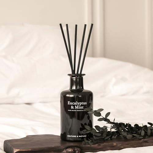 Culture Nature Pure Grade Essential Oil Diffuser with Eucalyptus and Mint