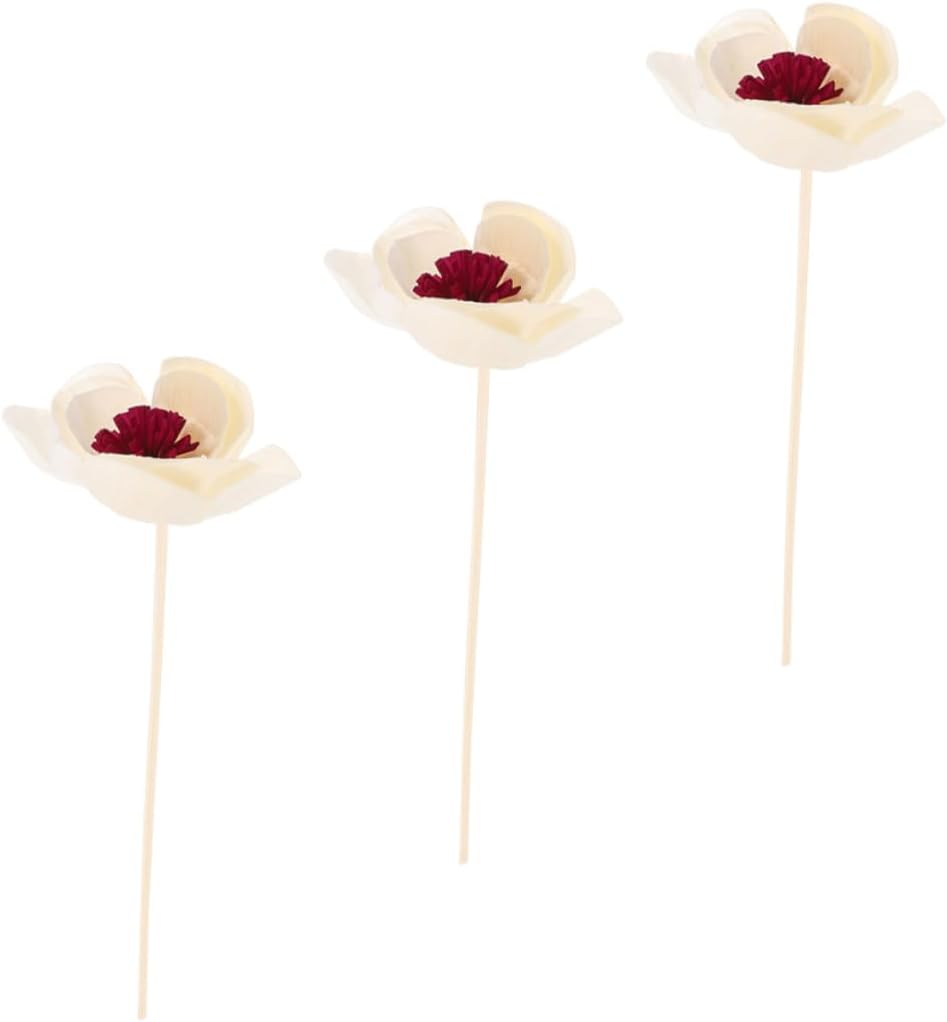 3Pcs Dried Flower Aroma Diffuser Sticks Decorative