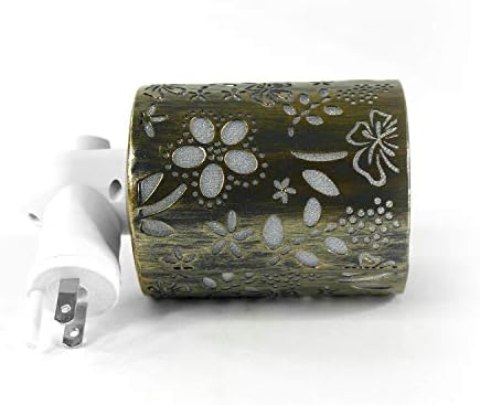 K-Cliffs Bronze Floral Fragrance Warmer Diffuser