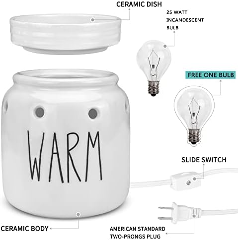 STAR MOON Rae Dunn Style Wax Melt Warmer