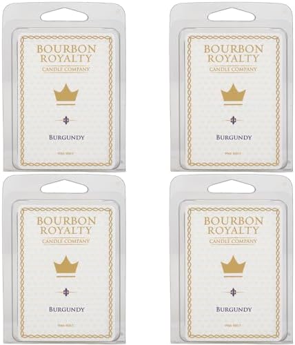 Bourbon Royalty Luxuriously Scented Wax Melt Cubes 4 Pack
