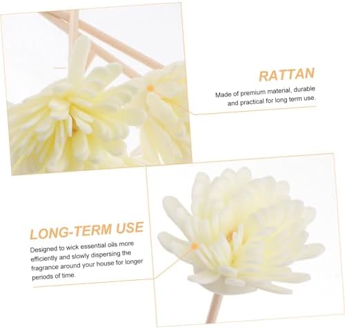 Vaguelly Chrysanthemum Scented Rattan Diffuser Sticks 5-Piece Set