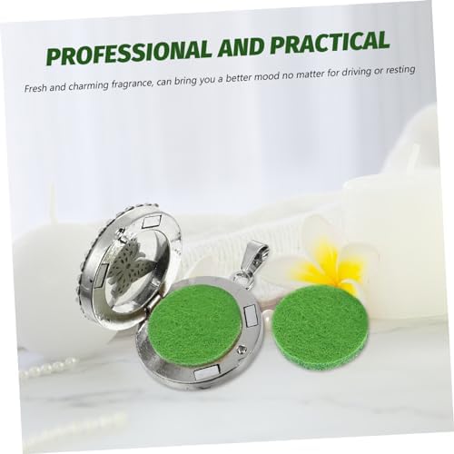 PRETYZOOM 100pcs Cotton Aromatherapy Diffuser Pads
