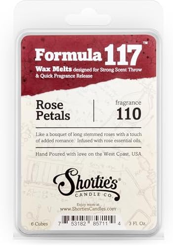Shorties Candle Company Rose Petals Wax Melts - 3 Oz Bar
