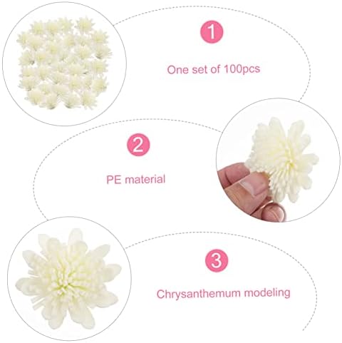 Cabilock 100pcs Diffuser Reeds Chrysanthemum Aroma Accessories