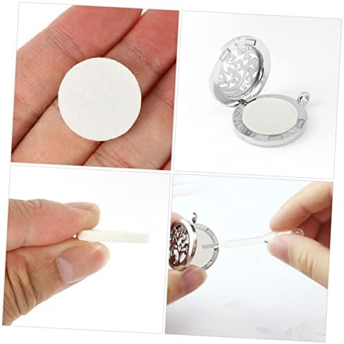 100pcs Cotton Diffuser Pads for Essential Oil Refills